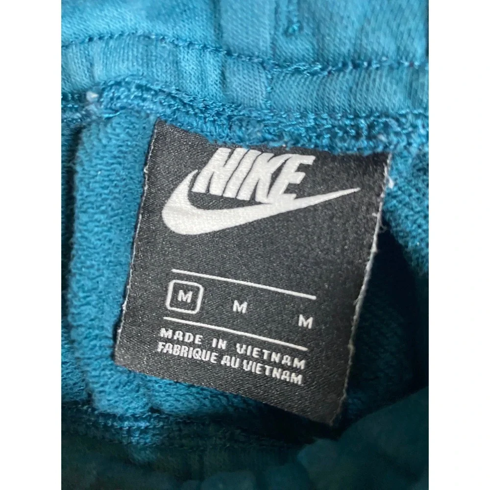 Nike Sportswear Essential Women's Fleece Joggers Teal Blue Medium BV4095-467
